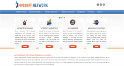 Desktop Screenshot of infosoftnetwork.com